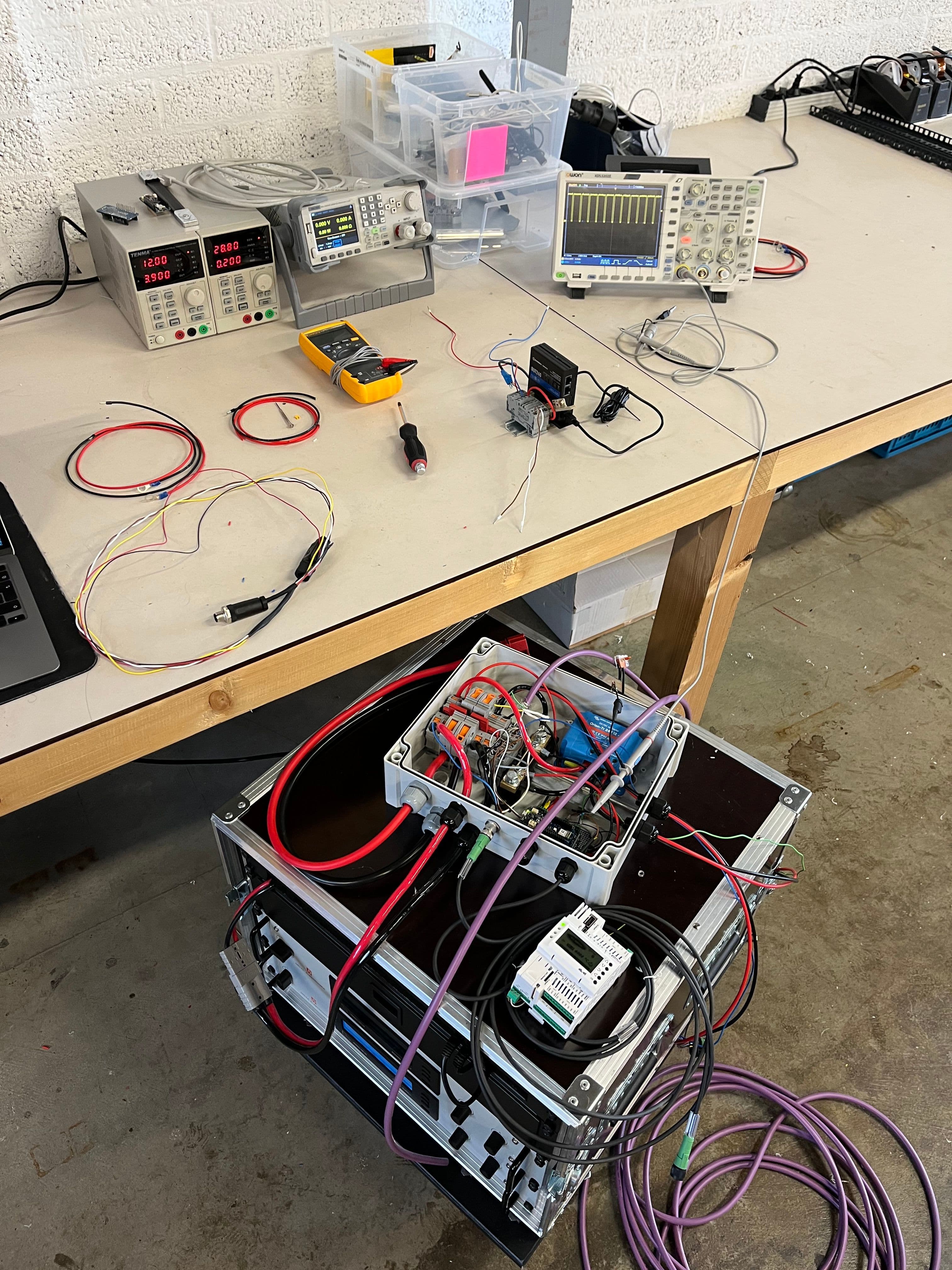 Testing AH Strekkar system