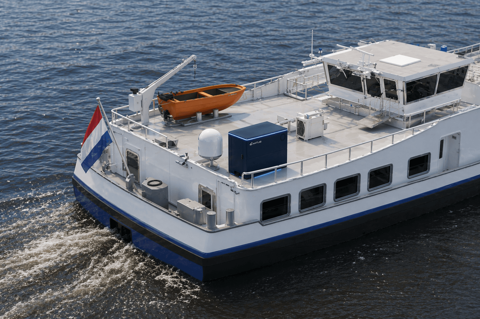 WEstack on boat